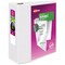 Avery(R) Durable View 3 Ring Binder, 5 Inch EZD Rings, 1 White Binder (09901)